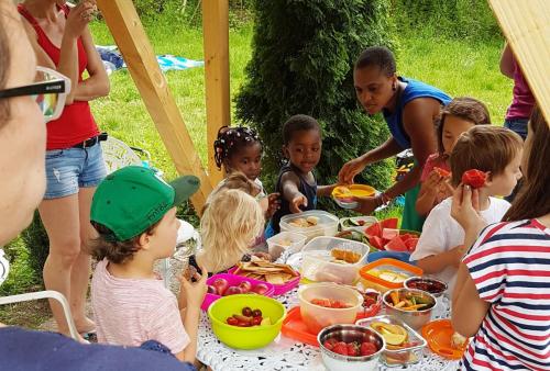 Kunterbuntes Kinderbuffet